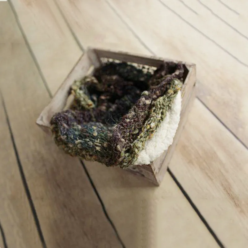 Newborn Photography Props Accessories Bucket Basket Stuffer Filler Blankets Baby Photo Props Shoot Blanket Baby Posing Cusion