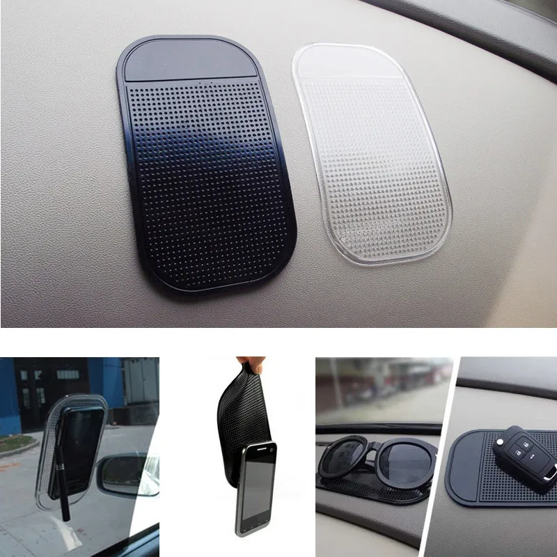 

New Car Anti Slip Mat Magic Sticky Pad Mobile Phone Holder For GPS MP3 MP4 Holder Car Dashboard Silica Gel Sticky Pad Anti-Slip