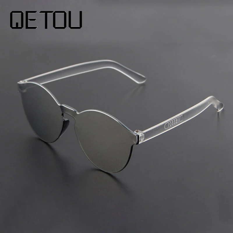 Qetou детские солнцезащитные очки анти-Светоотражающие объектива УФ-защита свет очки для маленьких мальчиков и девочек милые овальная рамка ребенок Óculos