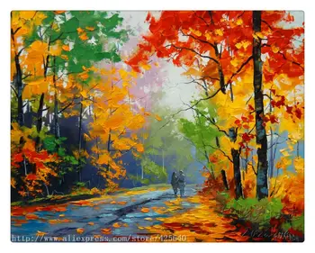 

Impression landscape Oil painting on canvas hight Quality 28