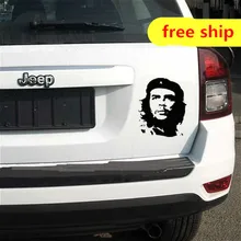1pcs removable CHE GUEVARA vinyl sticker for car jeep,tiguan,mazda CX5,Hyundai IX35,honda CRV,toyota RAV4,FOCUS