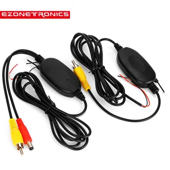 

free shipping 2.4 Ghz Wireless Video Transmitter Receiver Kit For Car Monitor To Connect The Car Rear View Camera Reverse Backup