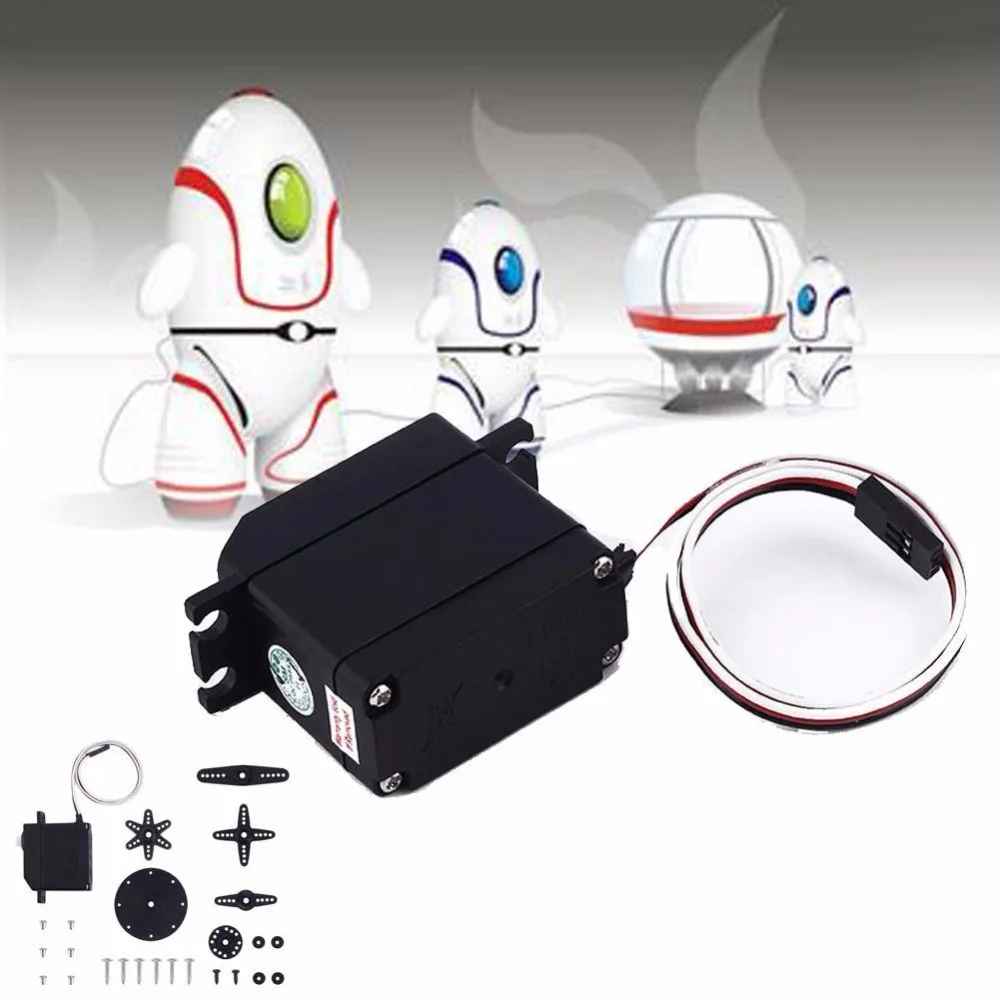

Continuous 360 Rotation Plastic Metal Robot Servo for SM-S4303R JR interface