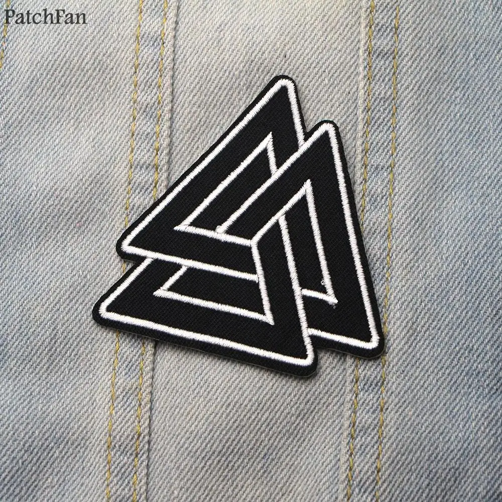 Patchfan Vikings symbols аппликация Патчи Наклейки diy Швейные Джерси одежда para куртка значки железные на футболке аксессуары A0888