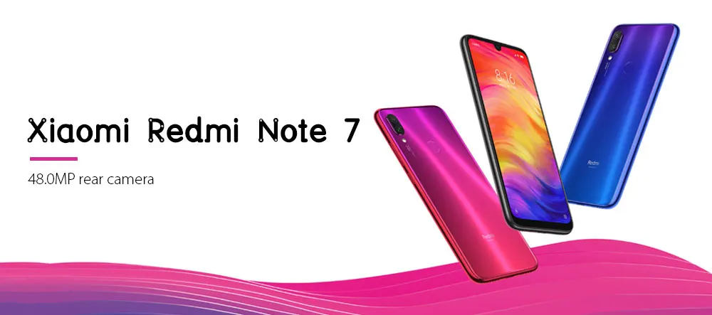 Top Xiaomi Redmi Note 7 4G Phablet 6.3 inch MIUI 10 Qualcomm Snapdragon 660 Octa Core 2.2GHz 4GB RAM 128GB ROM 48.0MP + 5.0MP 1