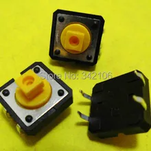 50 шт. 12x12x7.3 квадратная голова ключ зажигания/сенсорный выключатель/кнопку, чтобы играть маджонг цвет машина ключи