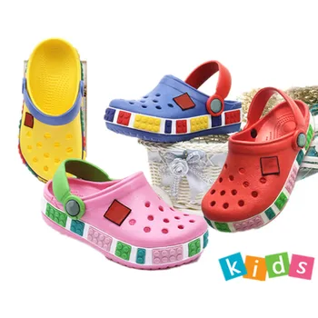 

2019 Summer Toddler Boy Girls Beach Slippers Children Sandals 3D Cartoon Cave Kids Shoes EVA Resistance Breathable Antislip Baby