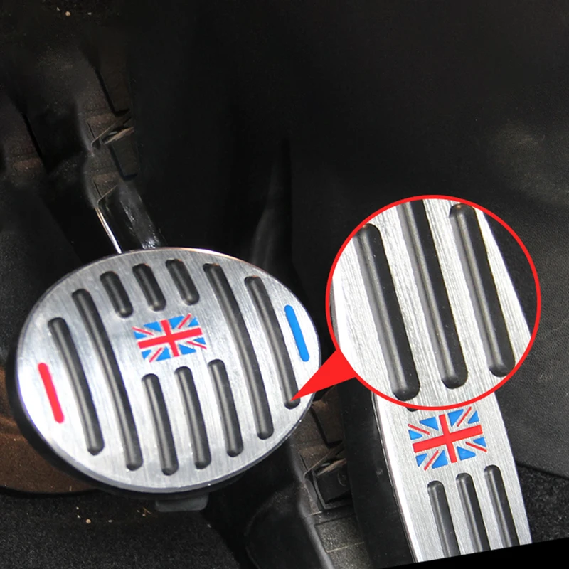 

Jack Aluminum AT Footrest Gas Brake Clutch Pedal Cover For BMW Mini Cooper JCW S R55 R56 R60 R61 F54 F55 F56 F60 Car Accessories