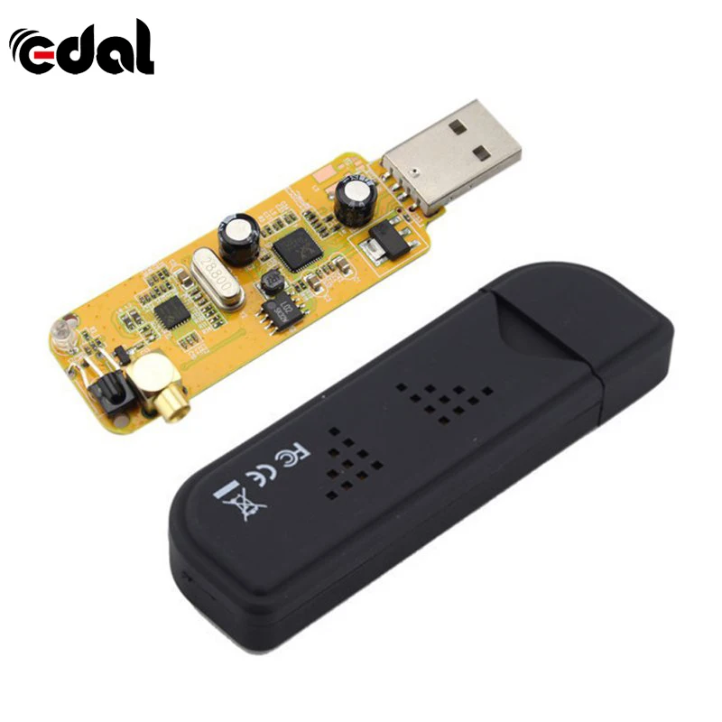 Цифровой USB ТВ FM+ DAB DVB-T RTL2832U+ FC0012 Поддержка SDR тюнер ресивер