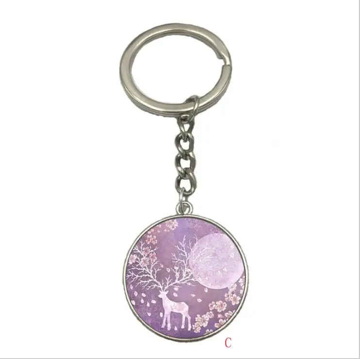 Elk keychain-C