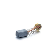 40 шт./партия 4,7x5x8 мм Мини дрель электрическая шлифовальная машина замена угольных щеток запасные части подходят для электродвигателей роторные ручные инструменты