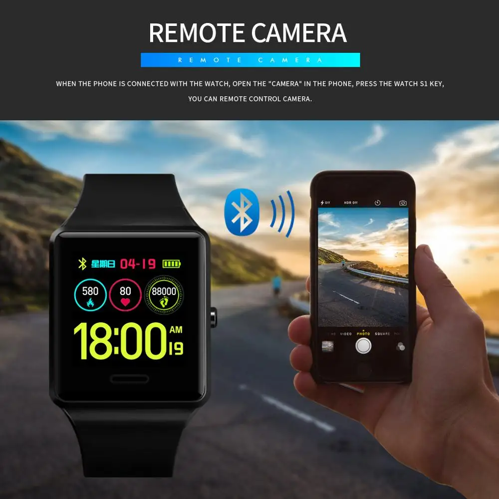 Bluetooth Smart Watch For Men Luxury Electronic Smart Band Blood Pressure Monitor Smartwatch Top Brand SKMEI Watches Phone Clock