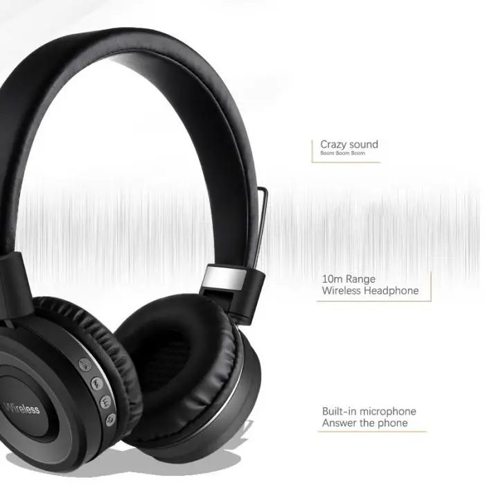 Беспроводные Bluetooth наушники Стерео шумоподавление Гарнитура с HD микрофоном@ JH