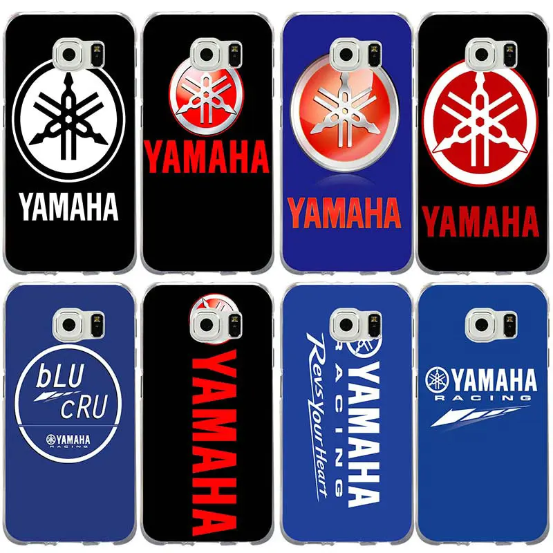 

Soft TPU Phone Case Cover for Samsung Galaxy S2 S3 S4 S5 Mini S6 S7 S8 S9 S10 Edge Plus Lite Note 8 9 Shell Yamaha Motor Logo