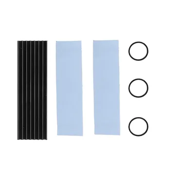 

High Quality Aluminum Heat Sink Thermal Pad for N80 NVME NGFF M.2 2280 PCIE SSD Passive Cooling Heat Dissipation Radiator