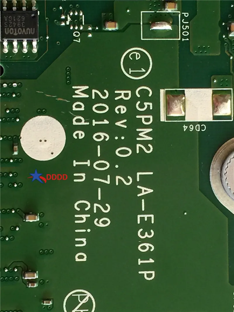 remarkable  Original FOR Acer Aspire VX5-591G laptop motherboard WITH CPU AND LA-E361P MBDUMMY003 100% working 