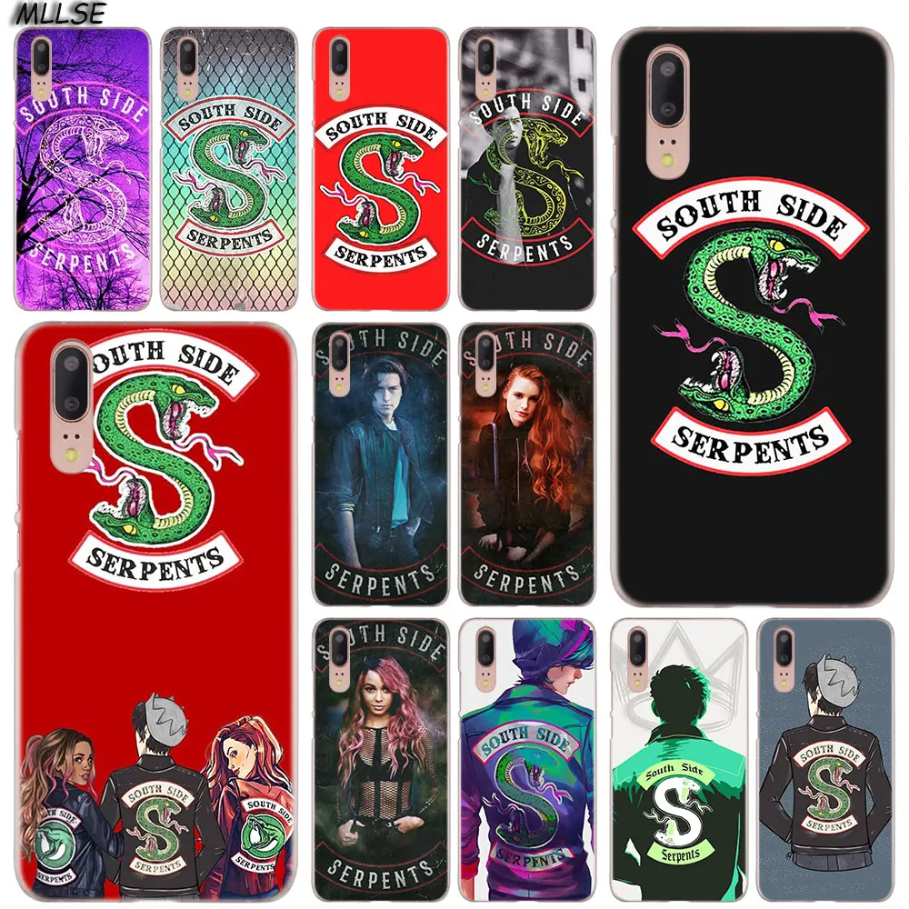 

MLLSE Riverdale South Side Serpents style Fashion Case Cover for Huawei P30 P20 P10 P9 P8 Lite 2017 P30 P20 Pro Mini PSmart Plus