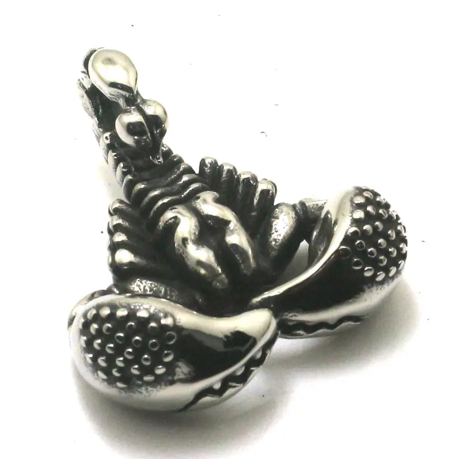 

Men 316L Stainless Steel Cool Punk Gothic Cool Scorpion Pendant Newest