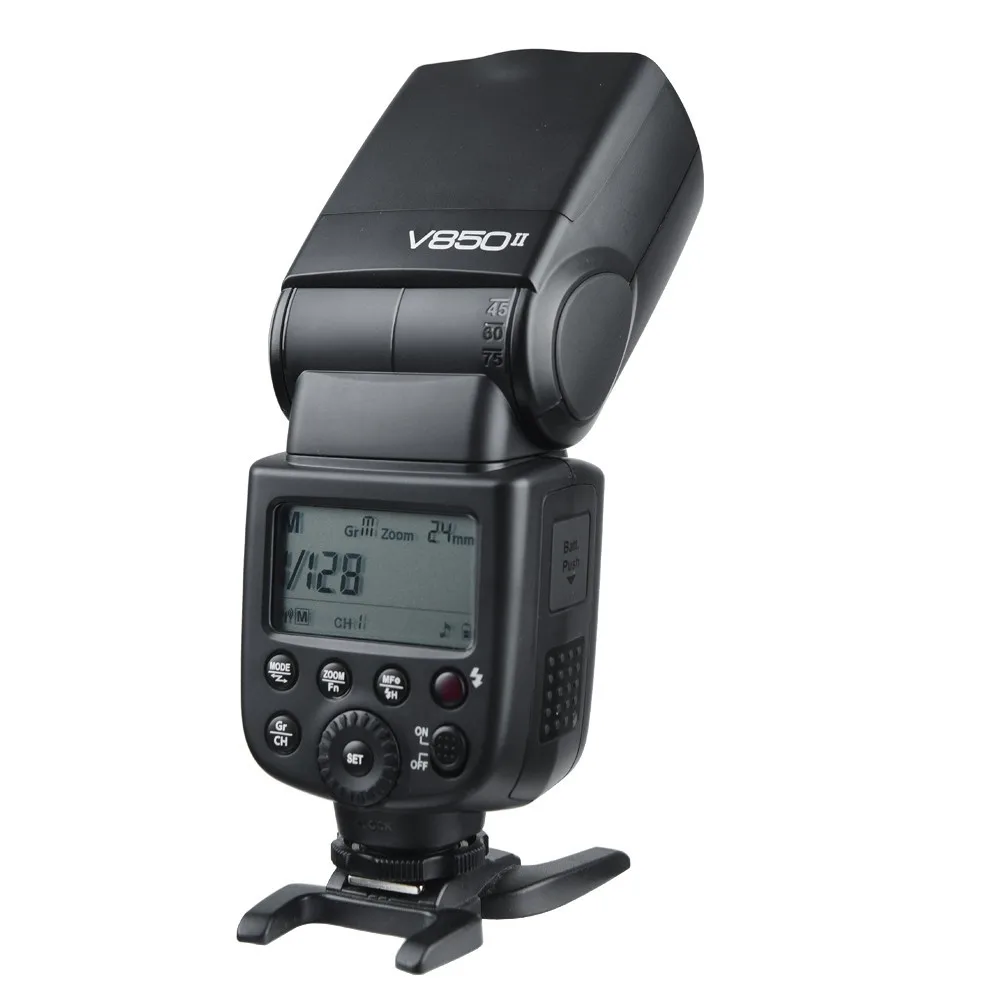 Godox V850II 2,4G GN60 Беспроводная X СИСТЕМА литий-ионная батарея Speedlite для Canon Nikon sony Pentax Olympus+ Бесплатный Набор софтбоксов 15*20 см