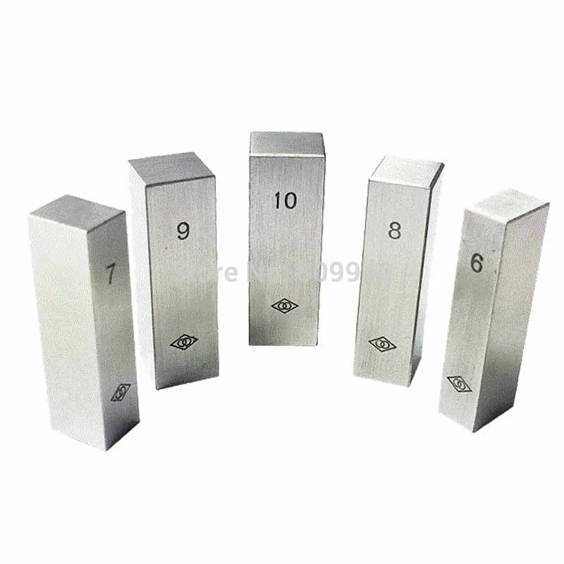 

Steel Gauge block 10mm 20mm 30mm 40mm 50mm Block Gauge Measure Gage Block Steel Square Gage Measure vernier caliper micrometer