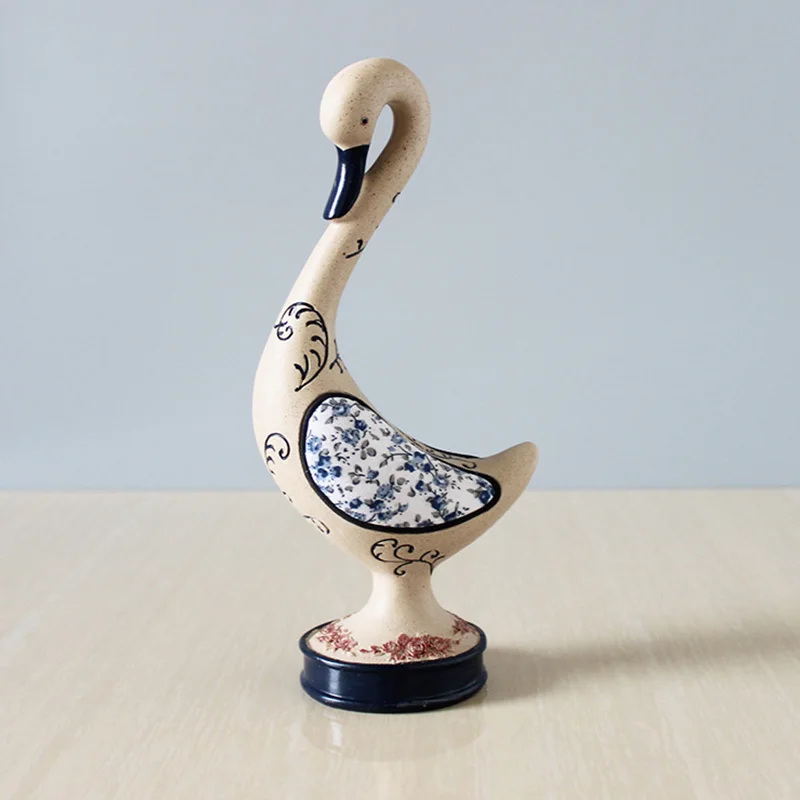  Creative Simulation Resin Old Peacock Phoenix Decoration Home Living Room Bedroom Desktop Decoratio - 32947804968