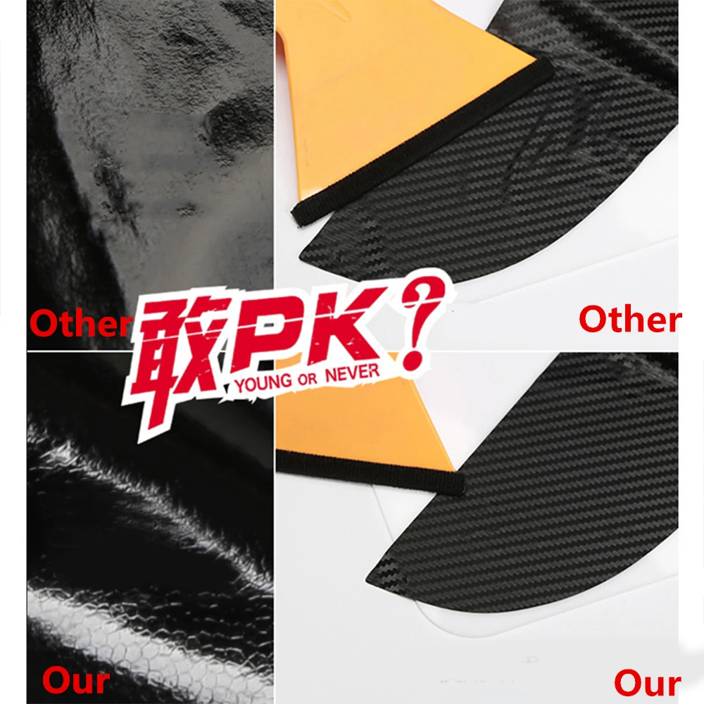 Car Door Sticker Pad For Honda CRV 2012 To 2016 Interior Door Protection Sticker Carbon Fiber 4Pcs Car-Styling Accessories 6_