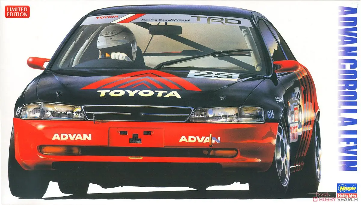 

1/24 Assembly Car Model Advan Corolla Levin 20314