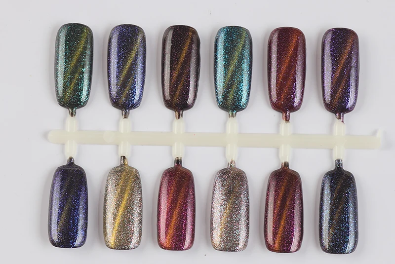 

m.ladea 1 pcs 8.3ML chameleon cat eye F13-F24 Nail gel Polish UV Led Long Lasting Nail Gel Polish DIY Nail Art Gel