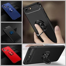 Phone Case On For Huawei Honor 9 10 Lite V9 V10 9i 9N 7x 8x Max 8c Play Note 10 Note10 Cover Soft  Finger Ring