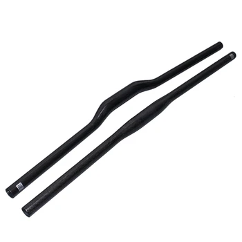 

New Authentic NO logo full carbon fiber mountain bike handle MTB handlebar Straight to The flat The cross mtb handlebar