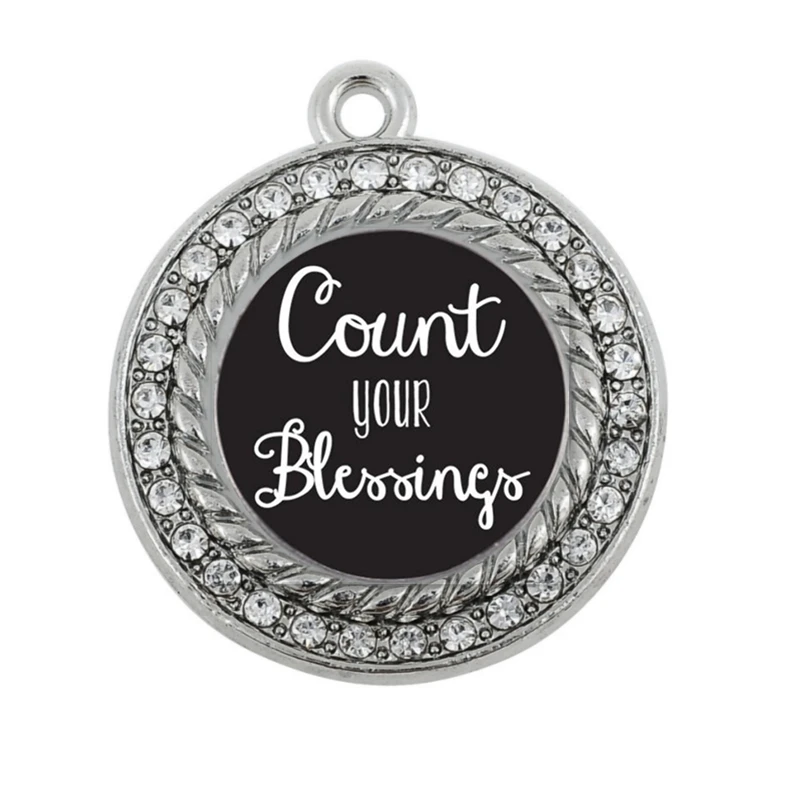 

COUNT YOUR BLESSINGS CIRCLE CHARM