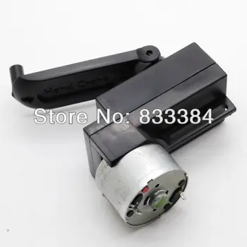 

5pcs 3V DC Hand Crank power generator Dynamo Green energy gear box DIY kit