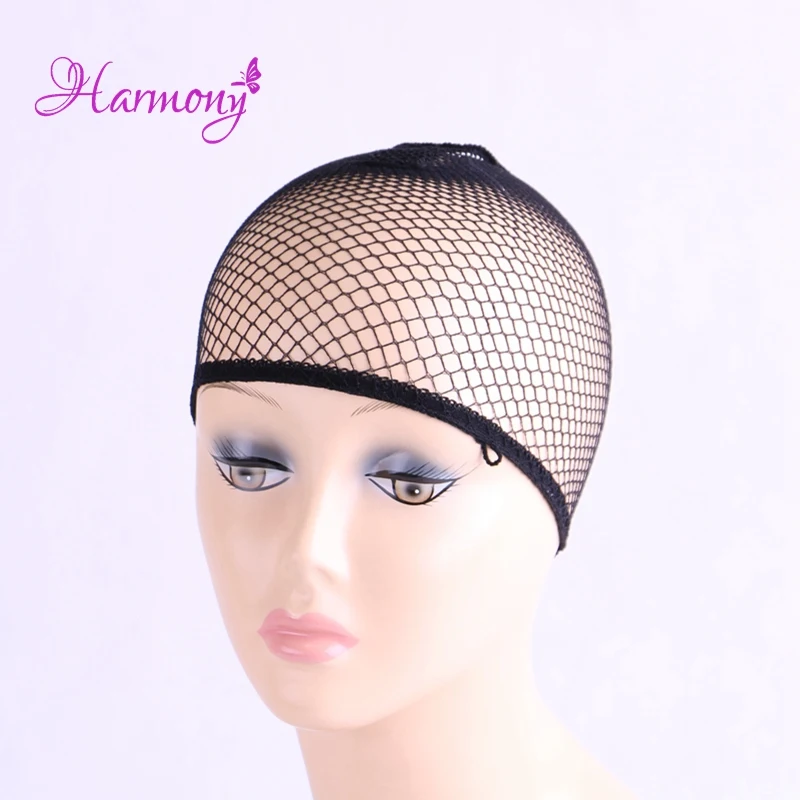 5pcs/lot Hair Nets Elastic Edge Mesh Stretch Net Wig Cap For Making
