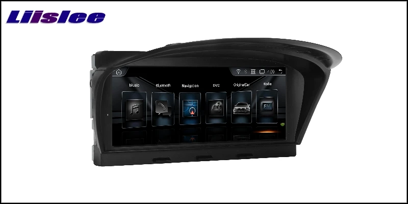 For BMW 5 E60 E61 2003~2010 LiisLee Car Multimedia GPS Audio Hi-Fi Radio Stereo Original Style For CIC Navigation NAVI 4