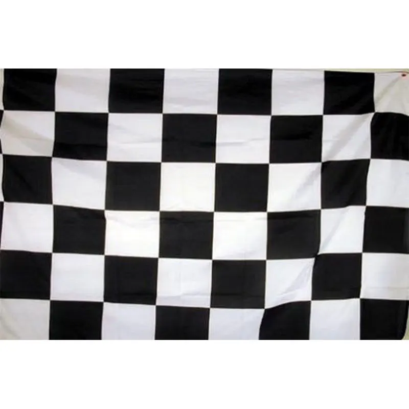90x150 см мотоцикл клетчатый флаг гоночный сигнальные флаги баннеры полиэстер гоночный Вымпел флаги и баннеры победные украшения
