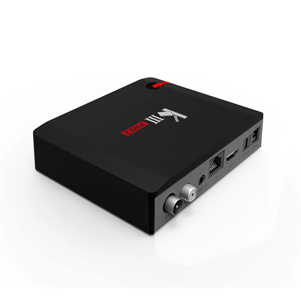  MECOOL KIII PRO DVB-S2 DVB-T2 DVB-C Decoder Android 7.1 TV Box 3GB 16GB K3 Pro Amlogic S912 4K Comb