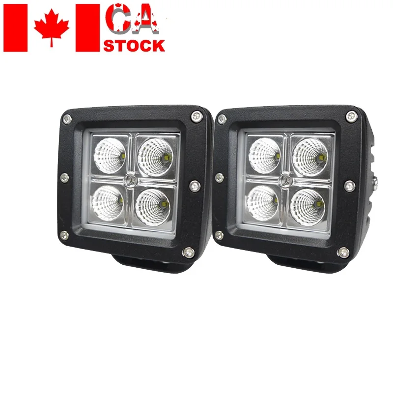 

MOREADVA 3.2 Inch 20W For  LED Fog Work Light 1600LM Flood Beam For Offroad Motorcycle  Boat 4x4 ATV 12V24V IP67