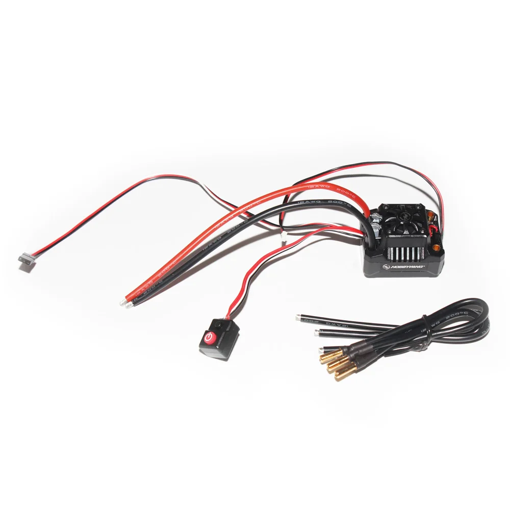 F17812 Hobbywing EZRUN MAX10 SCT BEC Waterproof 2 4S Speed Controller Brushless ESC for 1 10