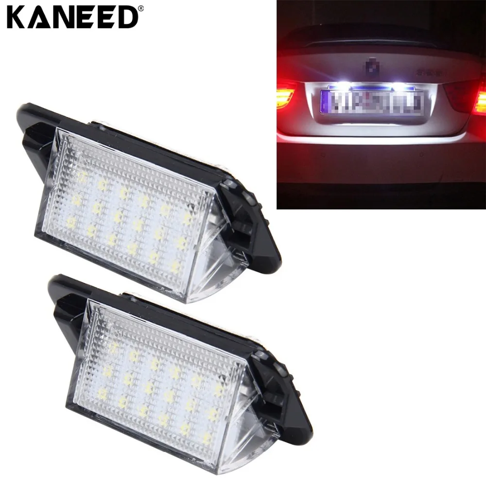 For BMW License Plate Light 2W 120LM 18pcs SMD 3528 LED License Plate