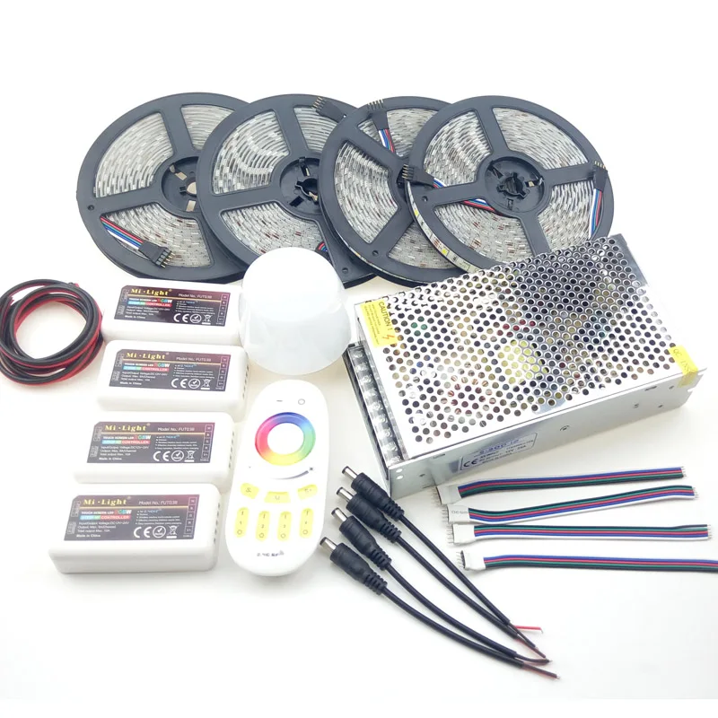  20 Meter LED Flex Tape WIFI Smart Phone App Control 5050 RGBW RGBWW Strip Light Lamp IP20 IP65 Wate - 33029861831