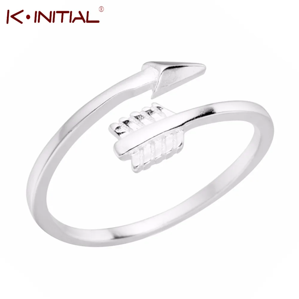 

Kinitial Arrow Ring Design Leaves Triangle Rings Fashion Female Unique Adjustable Toe Knuckle Rings for Women Punk Party Gift