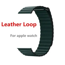 NEW Leather strap For apple watch band 42mm 44mm 40mm 38mm iwatch series 4/3/2/1 watchband correas wrist bracelet belt