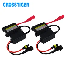 2 шт 12В 35 Вт/55 Вт тонкий HID H4 H7 H11 преобразования ксенона HId балласт зажигания H1 H3 H8 H9 H11 9005 9006 Автомобильная передняя фара