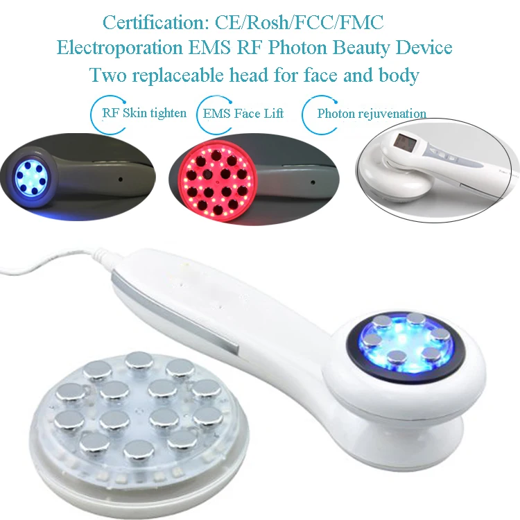 Two Probe Changeable Mini Bipolar Handpiece Radio Frequency EMS