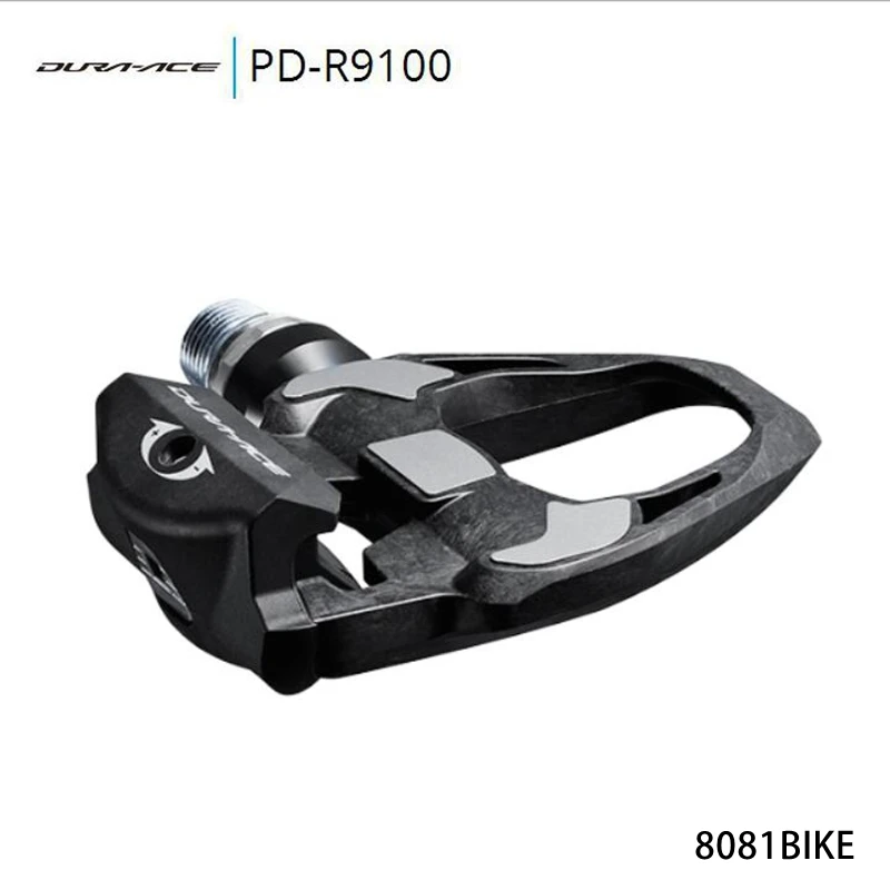 

Shimano DURA ACE black carbon fiber bike PEDALS PD-r9100 9100 pedal with SM-SH12 cleats in stock