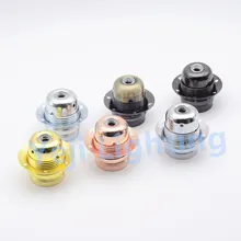 E27 патрон керамический держатель лампы с алюминиевая лампа; чашка-крышка с резьбой для винтажной Ретро люстры Светодиодные подвесные светильники DIY