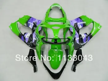 

7gifts+ Green blue BLK fairing kit FOR KAWASAKI NINJA ZX9R 00-03 ZX 9R 00 01 02 03 ZX-9R 9 R 2000 2001 2002 2003 fairings #lmmh1