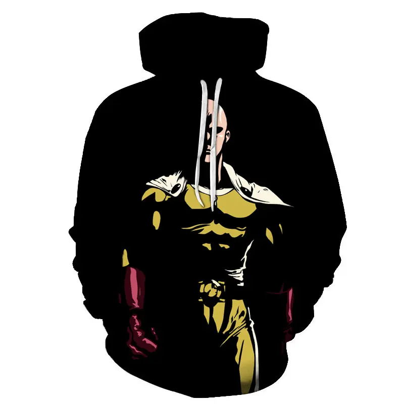 

NEW Anime One Punch man Saitama Oppai Hoodie Sweatshirt Funny Hoodies Men Long Sleeve Cosplay Costume Streetwear Pullover Hoody