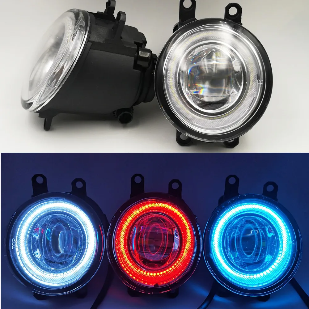 CSCSNL 1 Set/pair 12V автомобильный светодиодный Ангельские глазки DRL Противотуманные