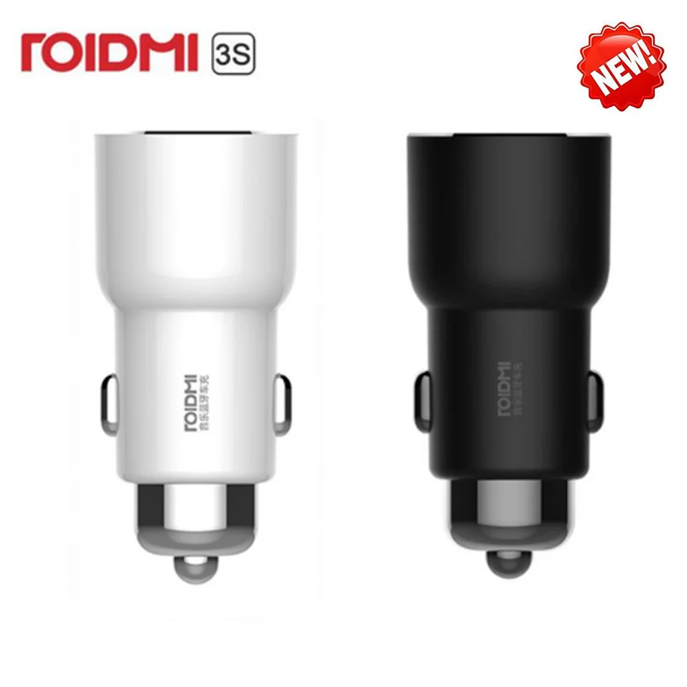 Беспроводное Автомобильное зарядное устройство Xiaomi ROIDMI 3S с Bluetooth для iPhone 8 7 Plus 5 В 3